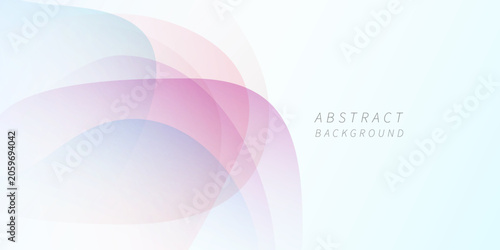 Contemporary abstract background with soft pink and blue gradients, airy translucent layers, and elegant organic movement. Perfect for modern branding and creative digital projects.