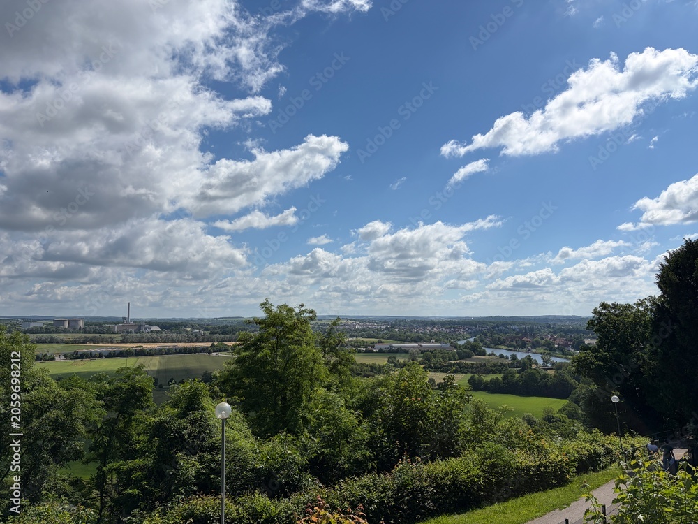 Obraz premium Panoramic View of Beautiful Natural Landscape
