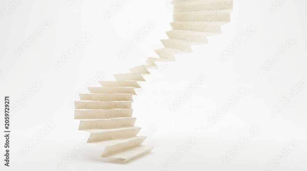Obraz premium spiral staircase in the dark
