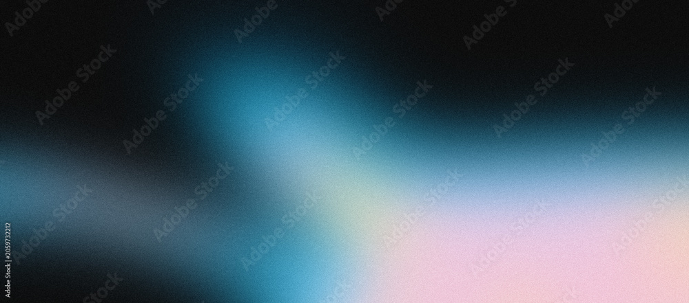 Fototapeta premium Abstract grainy gradient background with blue and pink soft light, texture backdrop for banner header poster wallpaper design