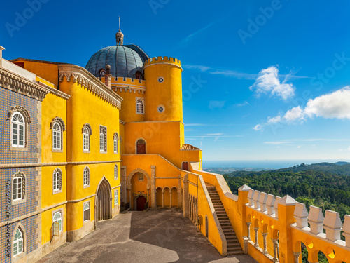 Pena National Palace in Sintra, Portugal