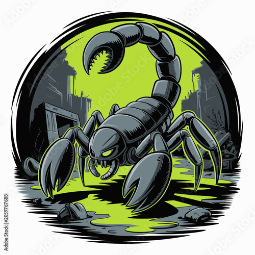 Foto Scorpion Insect Creature Sting Danger.