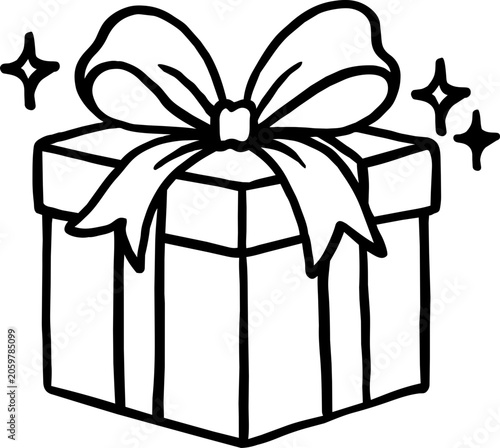 gift box vector illustration
