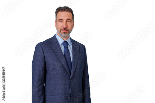 Foto Business professional man posing, looking at camera with serious expression