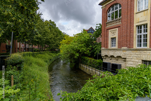 canal and houses