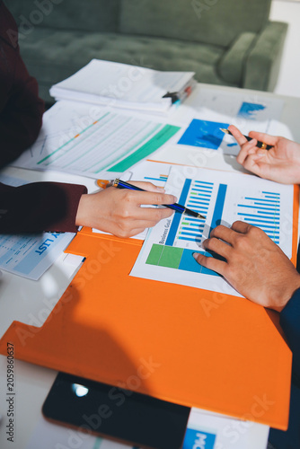 Fotografie Accounting company provide finance and taxation planning for profitable cash flo