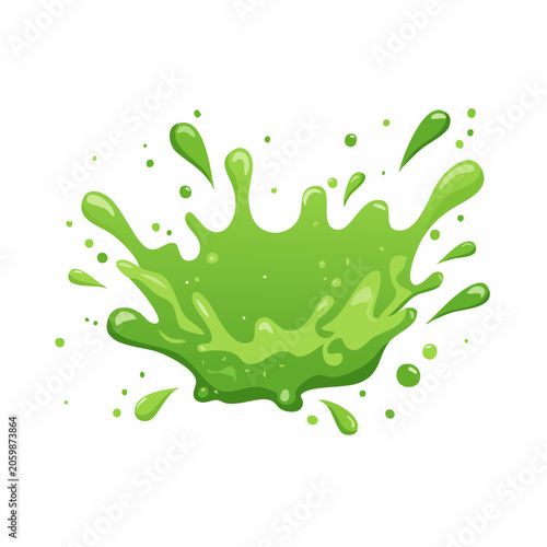 Green Slime Splash