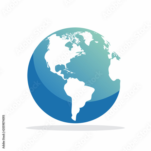 Stylized Globe Icon