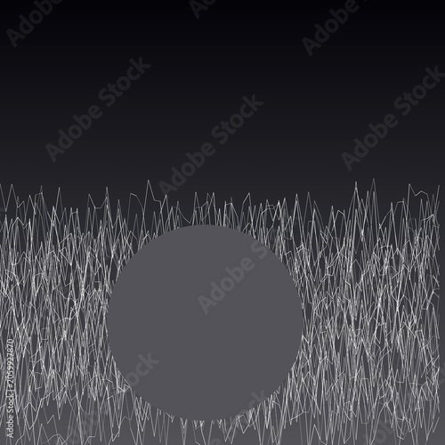 editorial abstract landscape pattern