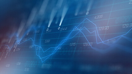 Traders analyze charts and graphs during market analysis in a trading session