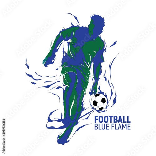 Football Dance Vector Art Soccer Player Kick Illustration Sports Graphic Design 2026