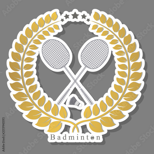 Collection accessory for sport game badminton