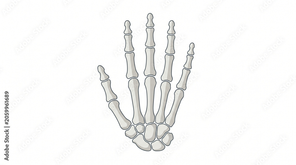 Fototapeta premium hand bones