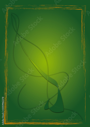 Layout grün Musik