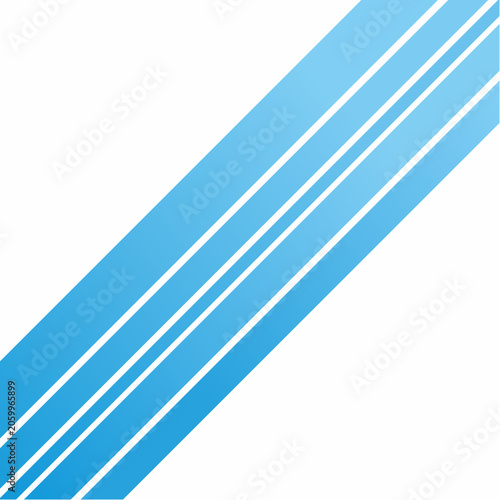 Blue Gradient Diagonal Stripes