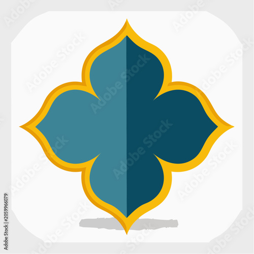 Islamic Geometric Pattern Motif