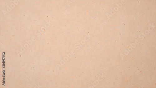 Beige recycled paper texture background with organic fiber speckles