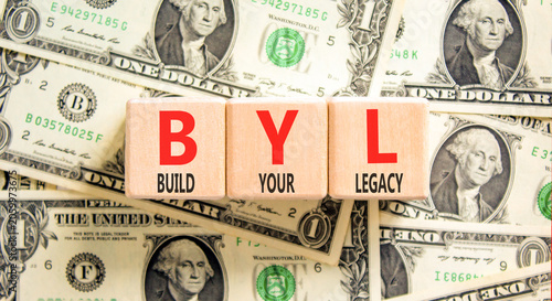 Fotografija BYL build your legacy symbol