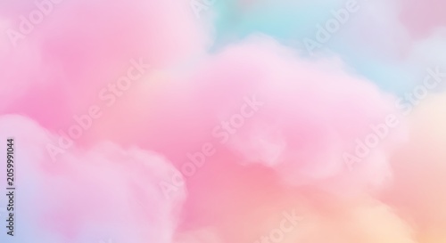 Pastel Cloud Background: Soft, Dreamy Colors