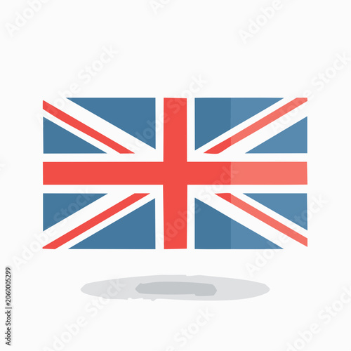 Union Jack Flag Illustration