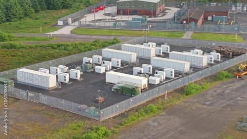 BESS Battery Energy Storage System in UK.
