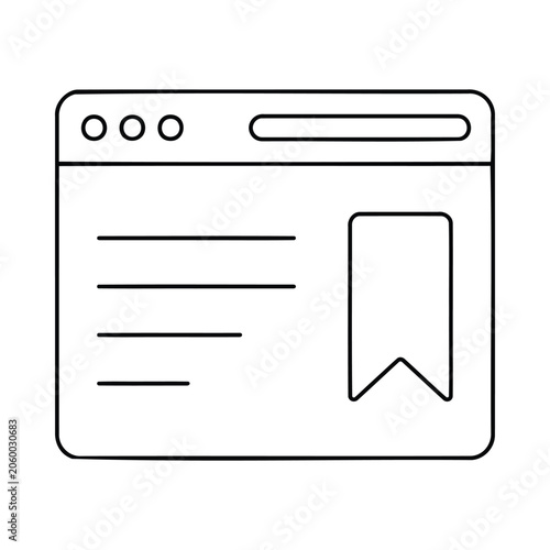 Detailed Web Icon Vector Illustration for Digital Design