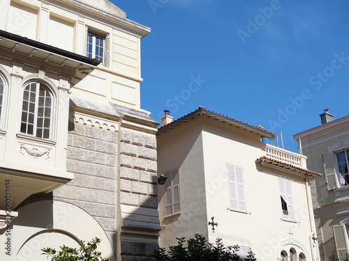 Tableau sur toile Modern Buildings and Urban Architecture in Monaco Principality