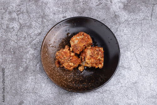 Vászonkép The Sichuan-style fermented bean curd in the dish