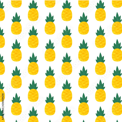 seamless pattern with fruits