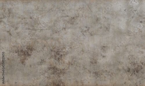 A worn concrete texture with a predominantly gray tone and brown undertones