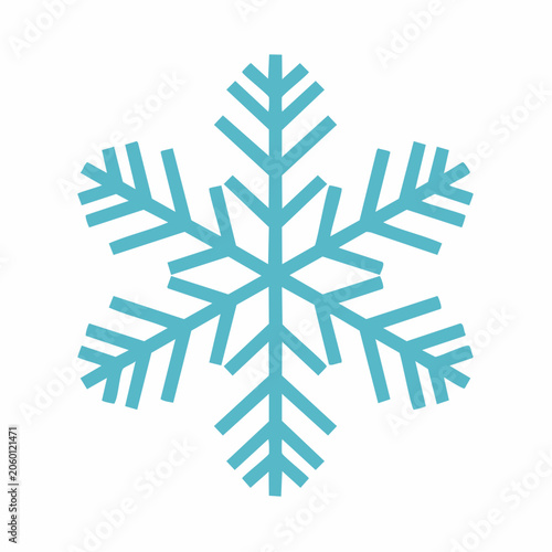 Stylized Snowflake Icon