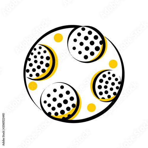 vector illustration of a circle