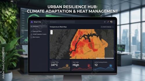 Climate Adaptation & Heat Management in Technology-Driven City Environment