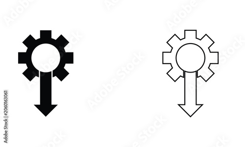 Foto Setup and Settings Icons Collection – System Configuration, Preferences, Control