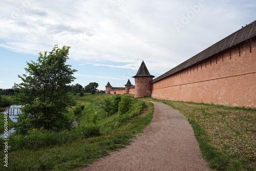 Obraz na płótnie Suzdal is a nature reserve city in the Vladimir Region of Russia, the administrative center of the Suzdal district