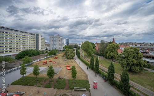 Brache an der Stadtpromenade in Cottbus