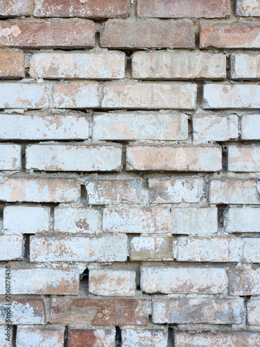 Old and dirty brick wall. Brickwork texture