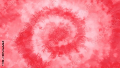 Coral Pink Tye Dye Background Or Water Color Tie Die Texture