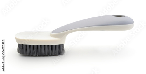 New brush isolated on white.