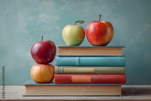  apples and books