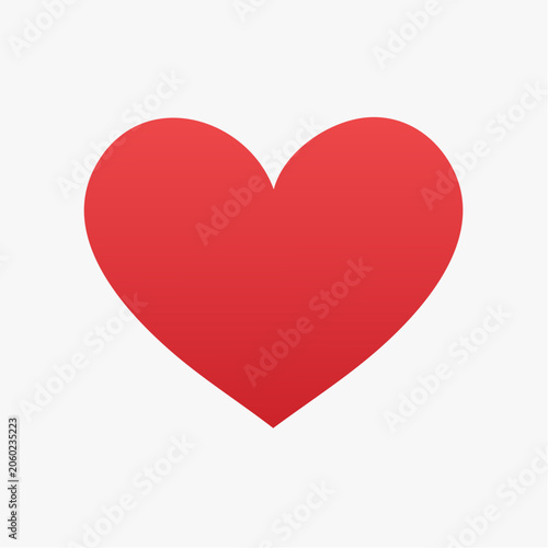 Red Heart Icon
