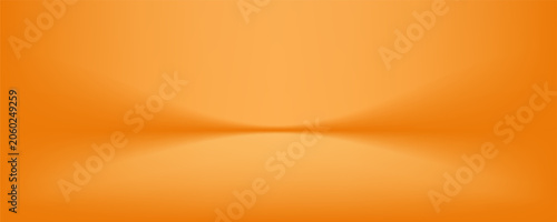 Studio gradient background in warm yellow and gold tones provides elegant backdrop with soft lighting ideal for modern product showcase scenes. Vector illustration