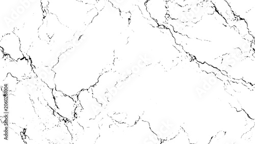 Obraz na plátně Black and white marble texture overlay high contrast grunge mineral pattern back