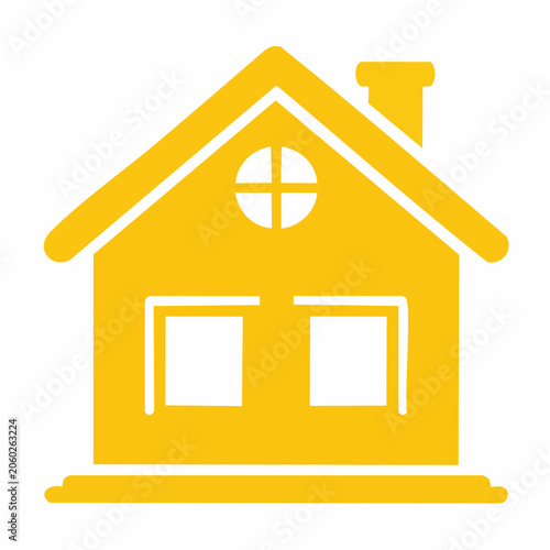 Yellow House Icon