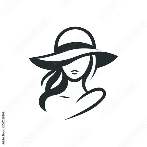 woman with hat