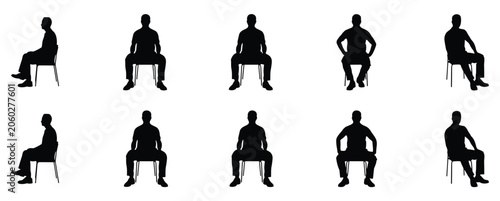 Fotografie Silhouette Seating Variations