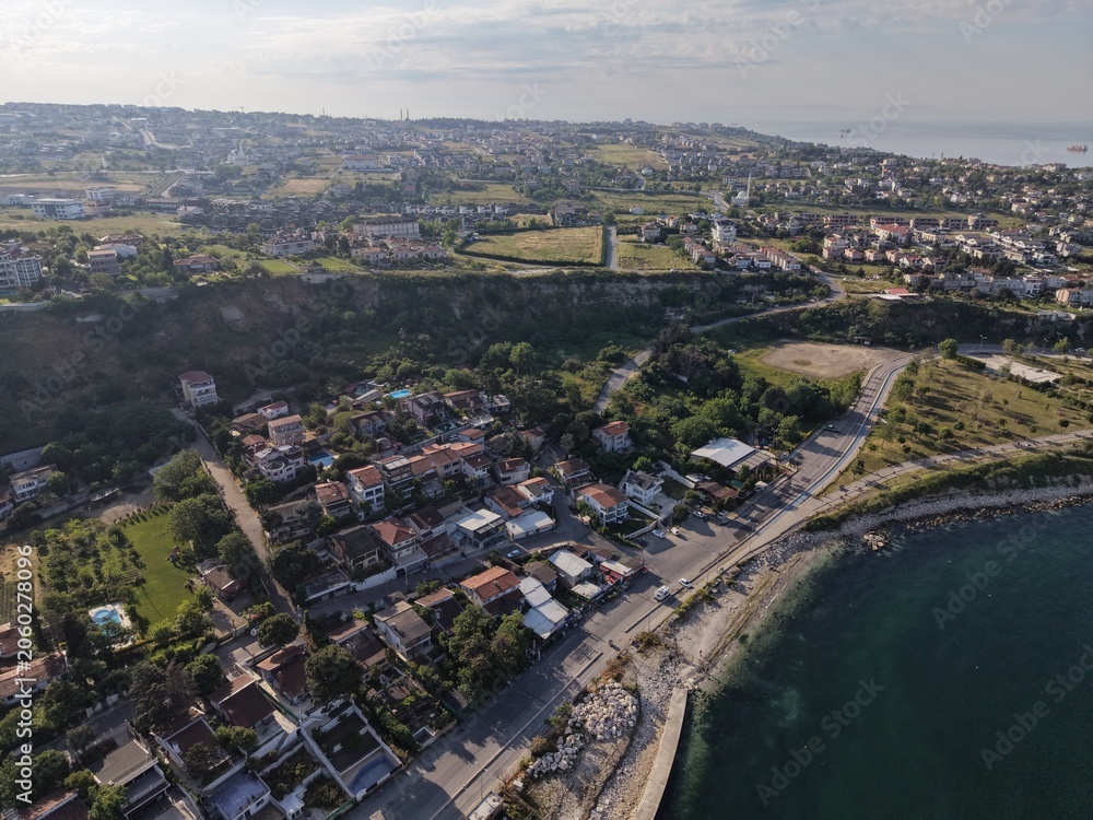 Obraz premium Breathtaking Aerial Captured by Drone