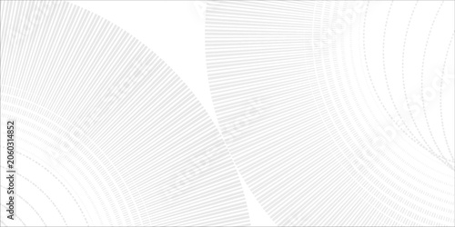 Obraz na plátne abstract black white stripe line, geometric circle texture background, futuristi