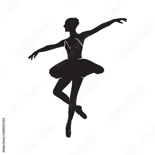 ballet dancer silhouette