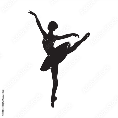 ballet dancer silhouette